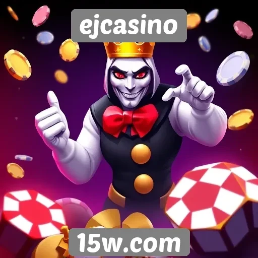 Variedade de jogos disponíveis no ejcasino